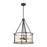 ELK Lighting Geringer 4-Light Pendant, Charcoal