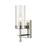 ELK Lighting Melinda 1-Light Sconce, Polished Chrome/Seedy Glass