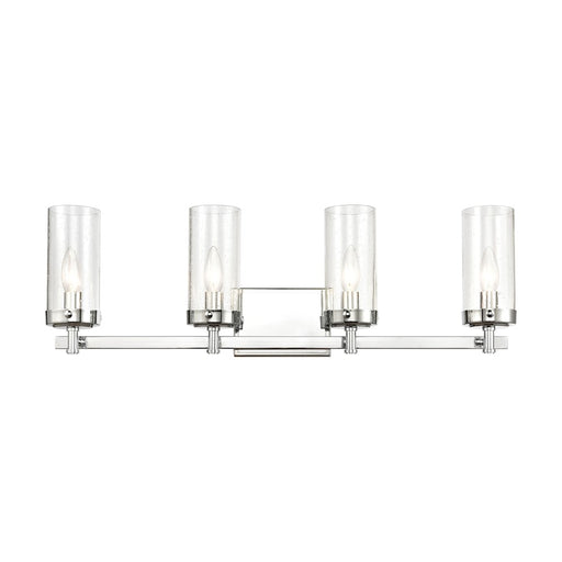 ELK Lighting Melinda Vanity Light, Polished Chrome/Seedy Glass