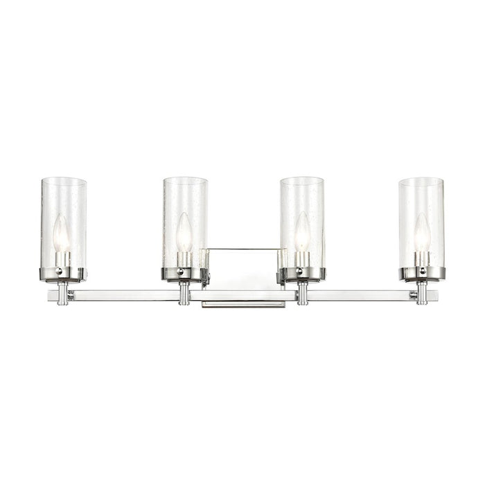 ELK Lighting Melinda Vanity Light, Polished Chrome/Seedy Glass