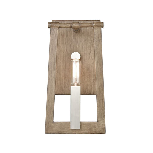 ELK Lighting Axis 1-Light Sconce, Light Wood
