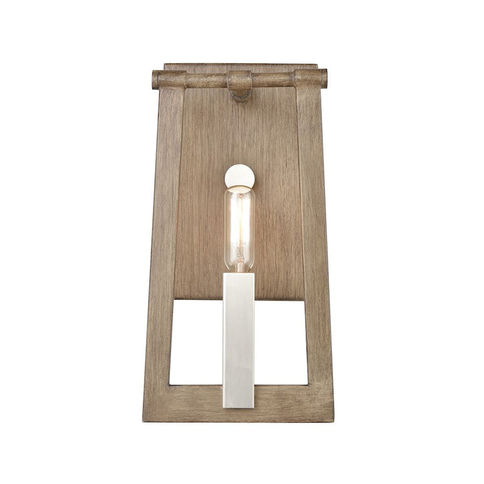 ELK Lighting Axis 1-Light Sconce, Light Wood