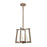 ELK Lighting Axis 4-Light Pendant, Light Wood
