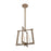 ELK Lighting Axis 4-Light Pendant, Light Wood