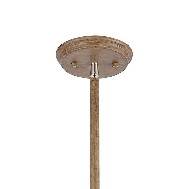ELK Lighting Axis 4-Light Pendant, Light Wood