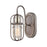 ELK Lighting Industrial Cage 1-Light Wall Sconce, Weathered Zinc