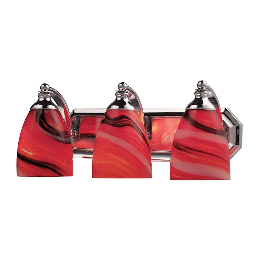 Elk Lighting Mix & Match 20'' Wide 3-Light Vanity, Chrome