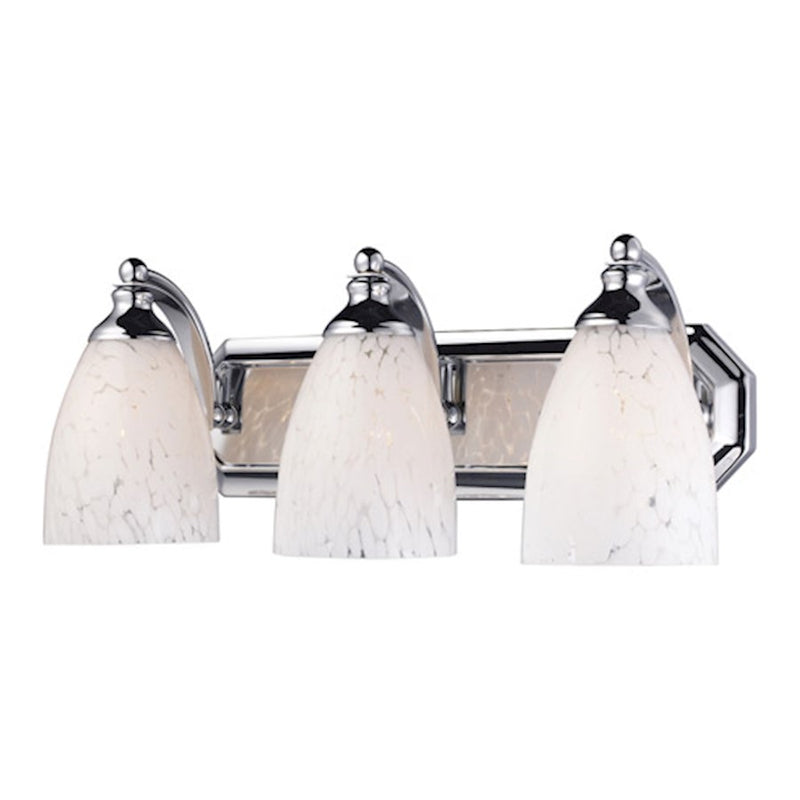 Elk Lighting Mix & Match 20'' Wide 3-Light Vanity, Chrome