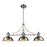 ELK Lighting Chadwick 3-Light Island, Satin Nickel
