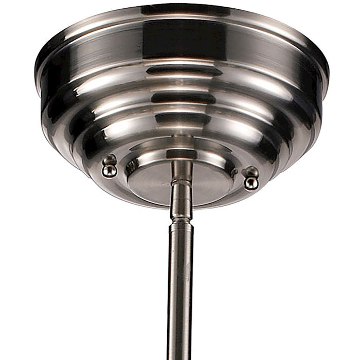 ELK Lighting Chadwick 3-Light Island, Satin Nickel