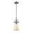ELK Lighting Chadwick 1-Light Mini Pendant, Satin Nickel