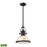ELK Lighting Chadwick 1-Light Pendant, Tiled
