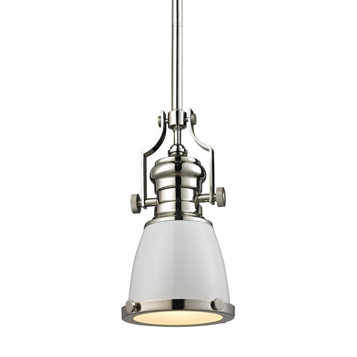 ELK Lighting Chadwick 1-Light Mini Pendant, Nickel
