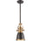 Elk Lighting Chadwick 8'' 1-Light Mini Pendant, Zinc/Gray