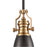 Elk Lighting Chadwick 8'' 1-Light Mini Pendant, Zinc/Gray