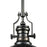 ELK Lighting Chadwick 3-Light Pendant, Nickel/Metal Shade/Frosted