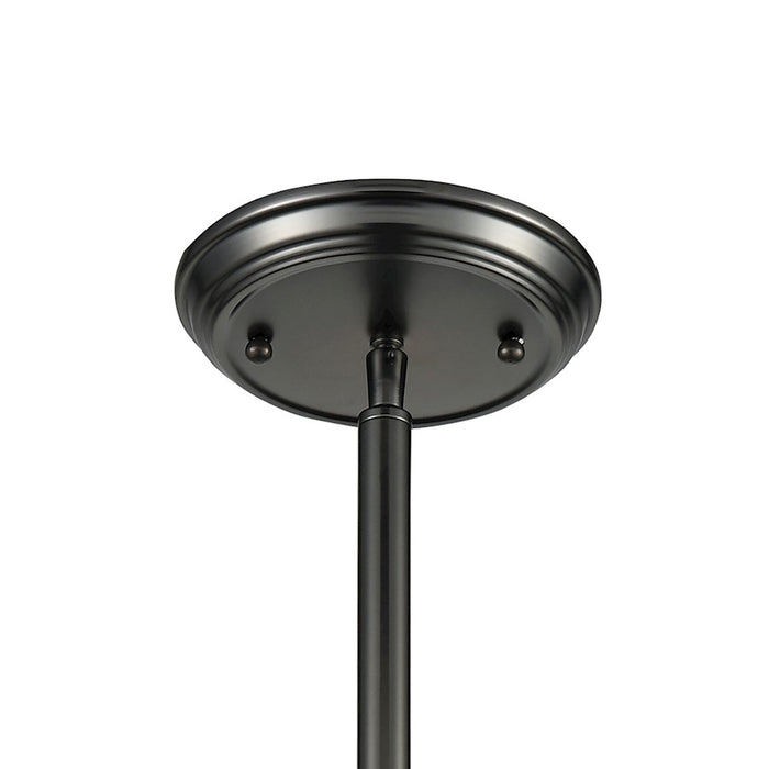 ELK Lighting Chadwick 1-Light Pendant, Black Nickel