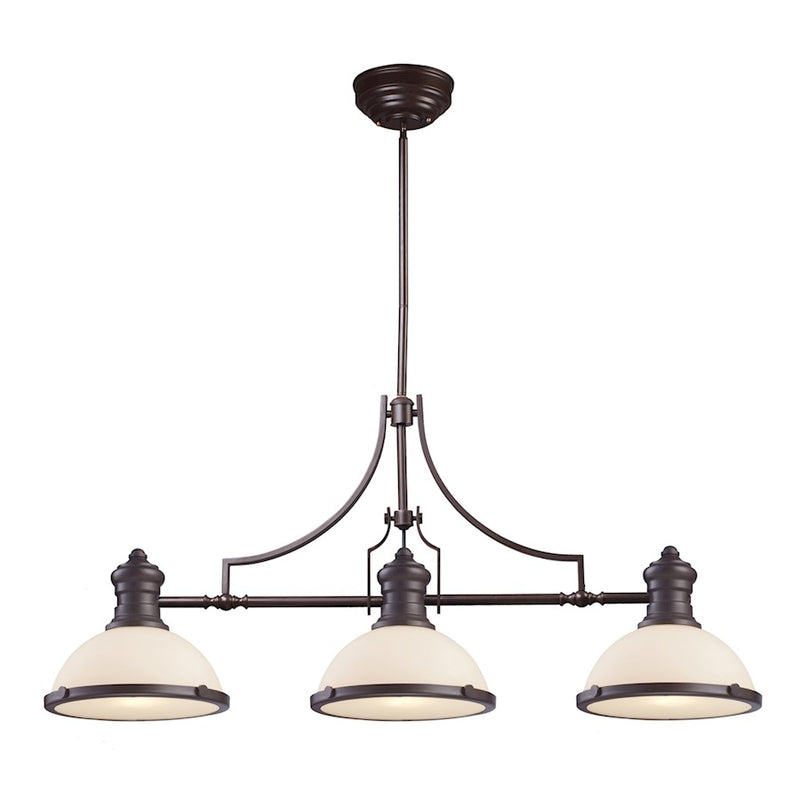 ELK Lighting Chadwick 3-Light Island Linear Light