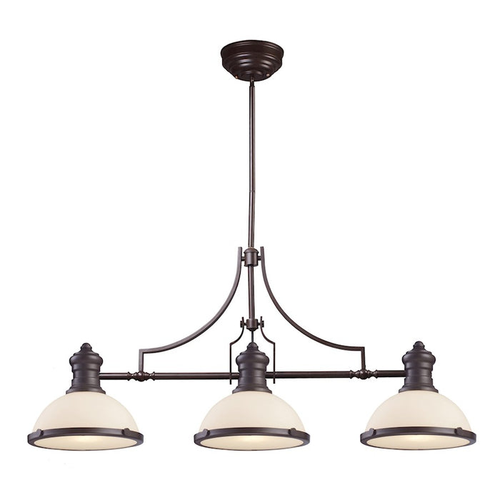 ELK Lighting Chadwick 3-Light Island Linear Light