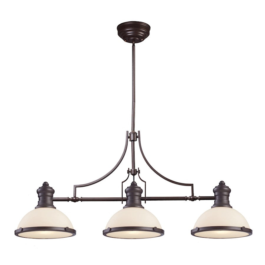 ELK Lighting Chadwick 3-Light Island Linear Light