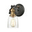 ELK Lighting Chadwick 4-Light Small Vanity Light, Bronze & Brass/Seedy