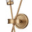 ELK Lighting Xenia 4-Light Wall Lamp, Matte Gold/Seedy Glass