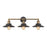 ELK Lighting English Pub 2-Light Vanity Lamp, Brass & Graphite/Metal