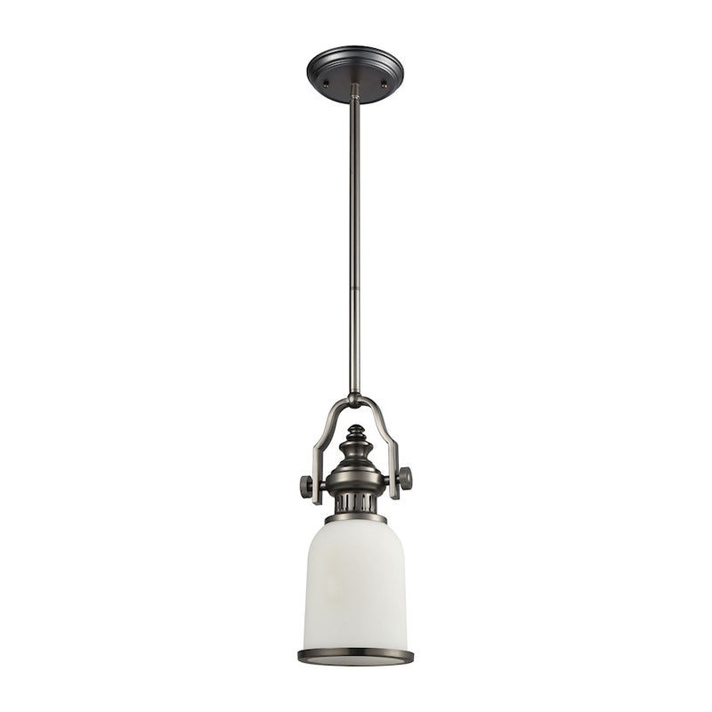 ELK Lighting Chadwick 1-Light Mini Pendant, Frosted