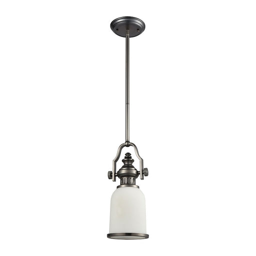 ELK Lighting Chadwick 1-Light Mini Pendant, Frosted