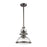 ELK Lighting Chadwick 1-Light Dome Pendant, Seeded