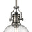ELK Lighting Chadwick 1-Light Dome Pendant, Seeded