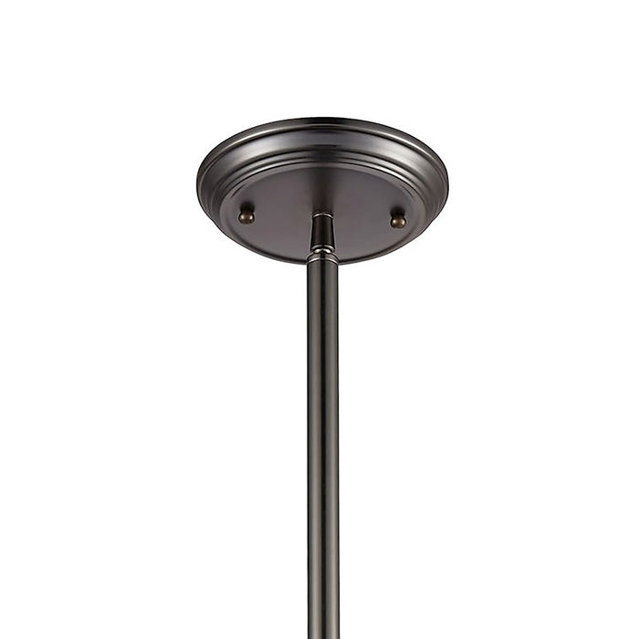 ELK Lighting Chadwick 1-Light Dome Pendant, Seeded