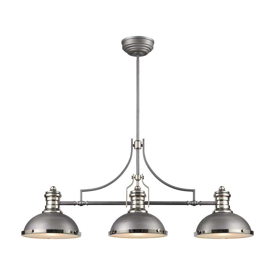ELK Lighting Chadwick 3-Light 2 Tone Island Light