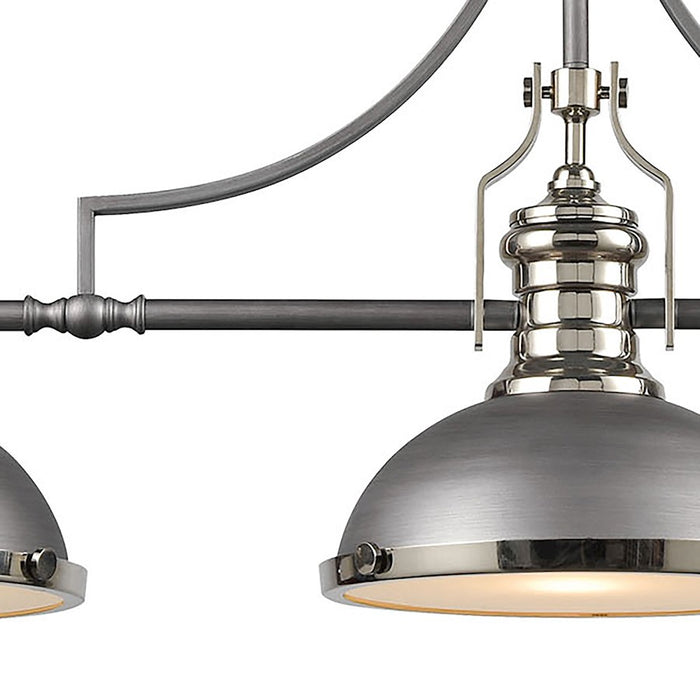 ELK Lighting Chadwick 3-Light 2 Tone Island Light