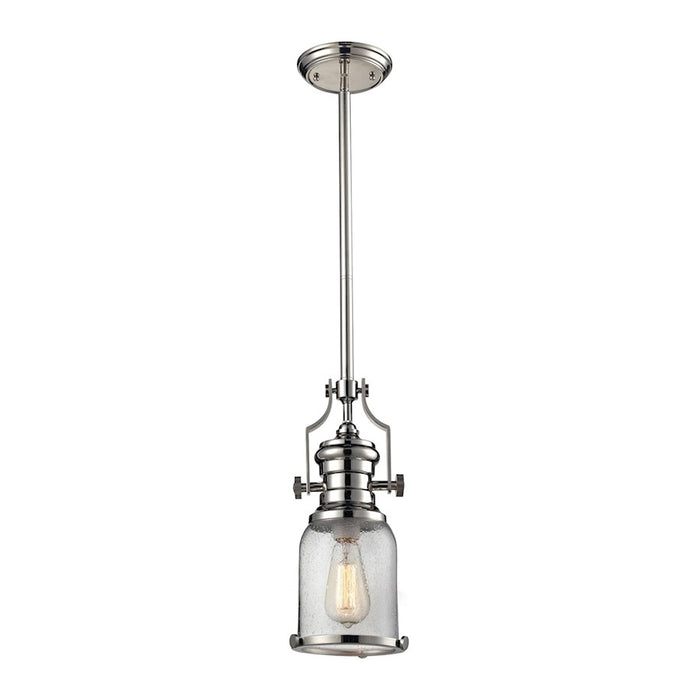 ELK Lighting Chadwick 1-Light Mini Pendant, Seeded