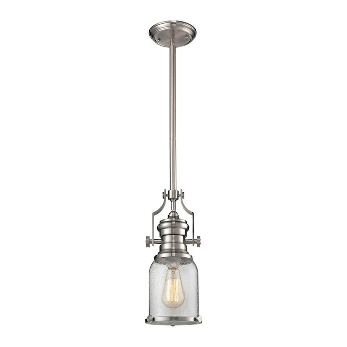 ELK Lighting Chadwick 1-Light Mini Pendant, Seeded
