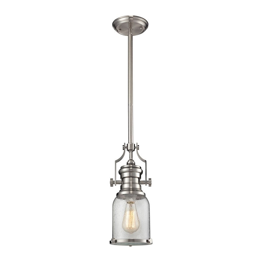 ELK Lighting Chadwick 1-Light Mini Pendant, Seeded
