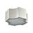 ELK Lighting Gordon Flush Mount, Frosted Glass Diffuser