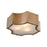 ELK Lighting Gordon Flush Mount, Frosted Glass Diffuser