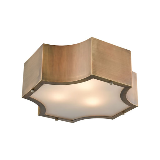 ELK Lighting Gordon Flush Mount, Frosted Glass Diffuser