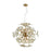 ELK Lighting Vershire 12-Light Chandelier, Clear