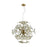 ELK Lighting Vershire 12-Light Chandelier, Clear