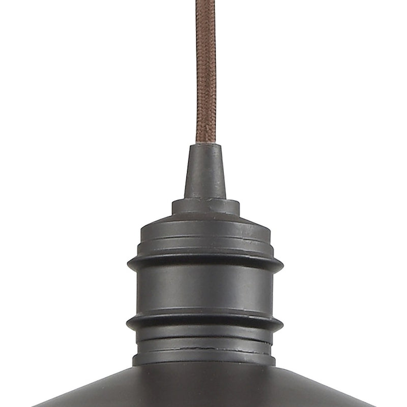 ELK Lighting Spindle Wheel 1-Light Adjustable Pendant