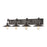 ELK Lighting Spindle Wheel Vanity Light, Oil Rubbed Bronze