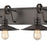 ELK Lighting Spindle Wheel Vanity Light, Oil Rubbed Bronze
