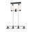 ELK Lighting Spindle Wheel Island Light, Oil Rubbed Bronze