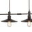 ELK Lighting Spindle Wheel Island Light, Oil Rubbed Bronze