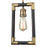 ELK Lighting Lisbon 1-Light Mini Pendant, Classic Brass and Bronze