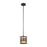 ELK Lighting Tremont 1-Light Mini Pendant, Bronze/Brown