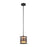 ELK Lighting Tremont 1-Light Mini Pendant, Bronze/Brown, Adapter